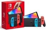 New Nintendo Switch Oled 64GB Neon Red Blue Joy-con. Price: $319.99.