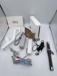 Nintendo Wii Console Bundle Model RVL-001 Remote Sensor Bar Game! Tested! Used. Price: $78.95.