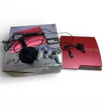 Sony Playstation CECH-3000BSR 320GB Scarlet Red Console Controller W/box #385 Used. Price: $174.03.