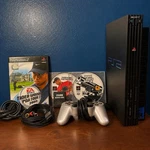 Sony Playstation PS2 Console Fat Bundle W/ Controller & Games SCPH-39001 Used. Price: $250.00.