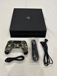 Sony Playstation PS4 Pro 1TB Console Oem Controller Cables *works* Used. Price: $159.95.