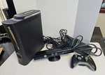 Microsoft Xbox 360 Elite 120GB Console - Black With Kinect And One Controller Used. Price: $99.99.
