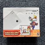 Nintendo Dsi White W/ Mario & Luigi Bowser Inside Story Bundle New. Price: $1290.00.