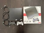 *used* Fully Functional Sony Playstation 3 Slim 120GB Console W/ 6 Games. Price: $169.00.