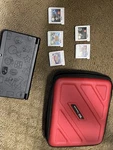 Nintendo 3DS Super Mario Black Edition With Case And Games Used. Price: $350.00.