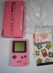 Gameboy Pocket Japanese Pink Original Box Mint Nintendo Working New. Price: $230.00.