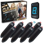 Digital Energy DEFT-1736 Wireless Handheld Buzzer Game System Console 8 Pack New. Price: $152.26.