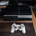 Sony Playstation Black Console PS3 With Controller + All Cables CECHLO1 Used. Price: $125.00.
