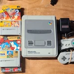Nintendo Super Famicom Gray Console With Controllers, Games, Composite Rca Used. Price: $150.00.