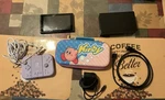 Nintendo Switch With Purple Hori Controllers Kirby Case Dock Charger Hdmi Used. Price: $180.00.