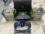 Microsoft Original Og Xbox Console, Controller & Cords - Tested! 28 Games Incl Used. Price: $449.00.
