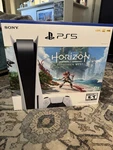 Sony PS5 Blu-ray Edition Console Horizon Forbidden West Bundle White (no Code) Used. Price: $450.00.