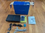 Sony Playstation Fat Console PS2 (SCPH-39001) + Memory Card, Box, Remote Used. Price: $125.00.