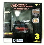 Midway Classic Arcade 3 Game Video In 1 Plug & Play Nib New. Price: $23.99.