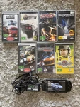 Sony Psp 1002 Console Au Pal Working + 7 Games Bundle Good Condition Used. Price: $124.43.