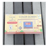 Nintendo Game & Watch: Super Mario Bros. Color Screen Gold Red Handheld Console New. Price: $40.00.