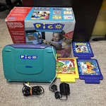 Sega Pico Edutainment System Console Box MK-49002 1994 3 Games Tested Working Used. Price: $285.99.