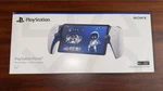 Sony Playstation PS5 Portal Remote Player Handheld (CFI-Y1001) W/ Cord & Box Open. Price: $160.00.
