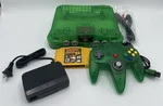 Nintendo N64 Jungle Green Console Donkey Kong + Expansion Pak Bundle Excellent. Price: $339.95.