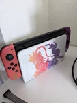 Nintendo Switch Oled Pokemon Scarlet Violet 64GB Handheld 128GB Case Used. Price: $240.00.