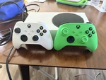 Microsoft Xbox Series White Console 512GB 4K Uhd W/ Controllers Used. Price: $232.00.