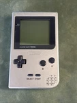 Nintendo Game Boy Pocket Silver Handheld System MGB-001 1996 Tested Works Oem Used. Price: $49.95.