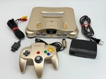 Nintendo Gold Toys 'r' Edition Bundle N64 System W/controller *tested*. Price: $299.95.