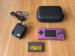 Nintendo Game Boy Micro Purple -- Great Condition W/charger Seller Used. Price: $249.98.