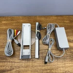 Official Oem Original Nintendo Wii Power Cord Av Cables Sensor Bar Stand Bundle. Used. Price: $34.99.