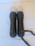Sony Playstation Move Motion Controller Black (CECH-ZCM1U) Set Of 2 Used. Price: $20.00.
