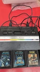 Atari 2600 Black Console W/ Joysticks And 5 Games 1 Unknown For. Price: $35.00.