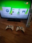 Microsoft Xbox 360 Arcade White Console W/ 60GB Hdd Tested Cables & Controller Used. Price: $99.00.