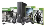 Xbox 360 250GB Black Friday Bundle With Halo 4 Darksiders Ii Tomb Raider And 1Z Used. Price: $183.09.