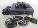 Microsoft Xbox 360 Slim Black Video Game Console System Bundle Used. Price: $89.99.