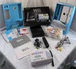 Nintendo Wii Black Console RVL-101 American Heart Association Box Bundle 5 Games Used. Price: $99.97.