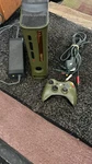 Microsoft Xbox 360 Halo Special Edition 20GB Green & Gold Console (52T-00013) Used. Price: $500.00.