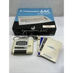 Vintage Commodore 64C Home Computer Console Blue Box Working W/ Cassette. Price: $341.87.