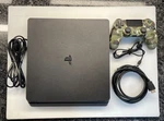 Sony Playstation PS4 Slim Console CUH-2115B 1TB + Controller & Cables Works Used. Price: $139.99.