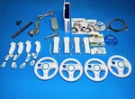 Nintendo Wii Console Mario Kart Bundle W/ Sports- 4 Controllers & Wheels! Used. Price: $269.99.