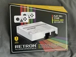 Hyperkin Retron 1 Launch Edition Silver Console Unopened New. Price: $34.99.