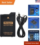 Wide Compatibility 1600MAH Psp Battery & 4FT Charger Cable For Ultimate Playtime New. Price: $37.04.