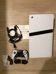 Sony Playstation 5 Pro 2TB Console System (CFI-7199) & Dualsense Edge Controller Open. Price: $750.00.