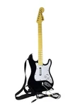 Xbox 360 Rock Band Guitar Fender Stratocaster Harmonix Wired 822152-302 Used. Price: $59.95.
