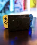 Nintendo Switch Fortnite Special Edition Game Console - Blue/yellow Used. Price: $180.00.