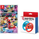 Mario Kart 8 Deluxe - Nintendo Switch + Sentriq Racing Wheel Joy Con Attachments Brand. Price: $64.99.