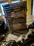 Sony Playstation Game Lot With Controller And Accessories PS2 Used. Price: $289.99.
