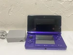 Nintendo 3DS Midnight Purple Console CTR-001 Tested Working Charger Fast Ship! Used. Price: $129.95.