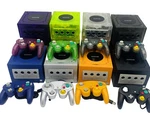 Nintendo Gamecube Console Ngc Various Colors + Controller Wires Bundle Used. Price: $214.99.