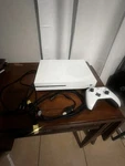 Microsoft Xbox One Model 1681 White 1TB Video Console W/ Downloaded Games Used. Price: $110.00.