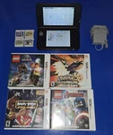 Modded Nintendo 3DS Xl Red/black Console Bundle W/ Charger And Games Used. Price: $375.00.
